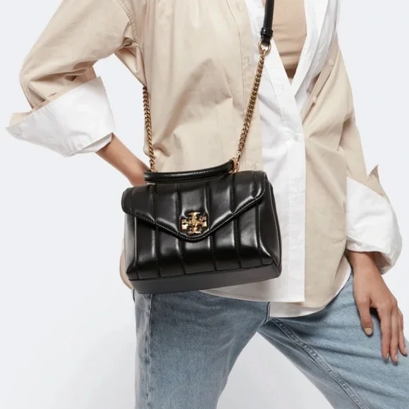 TORY BURCH SMALL KIRA SATCHEL TOP HANDLE BAG - Picture 3 of 14